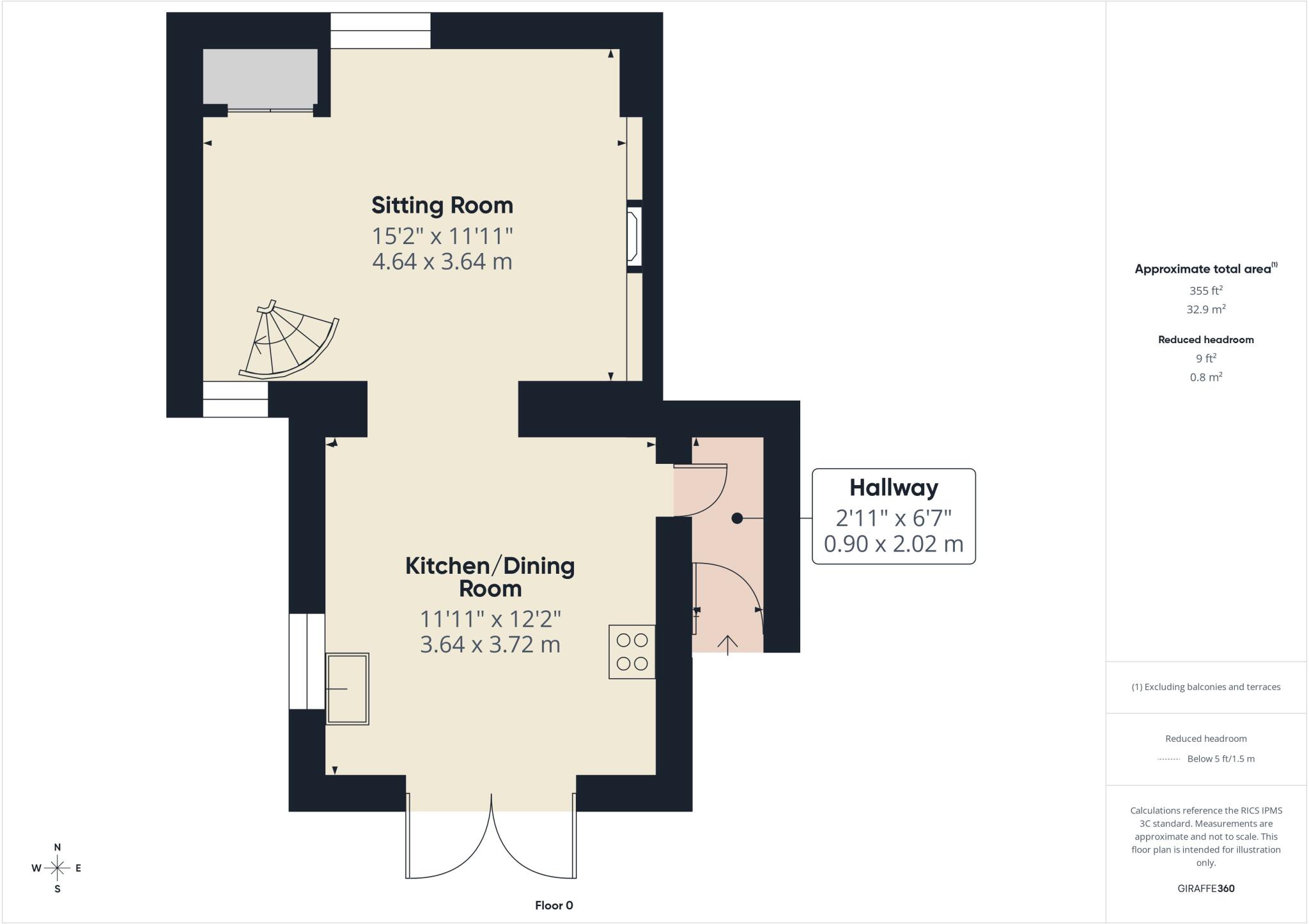 Wells Road, Hallatrow, Bristol, Somerset, BS39 floorplan