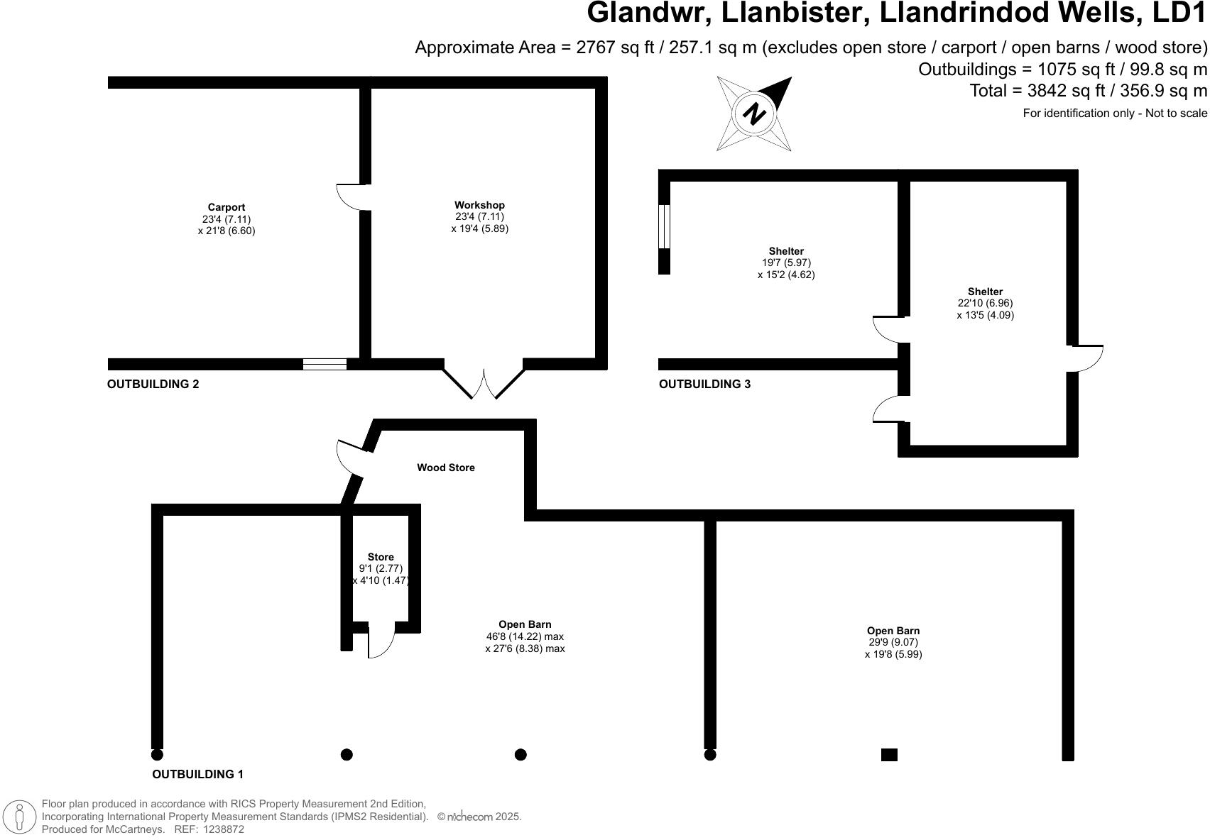 Llanbister, Llandrindod Wells, Powys floorplan