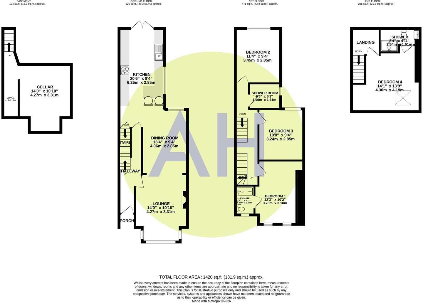 Kings Road, Old Trafford, Manchester floorplan