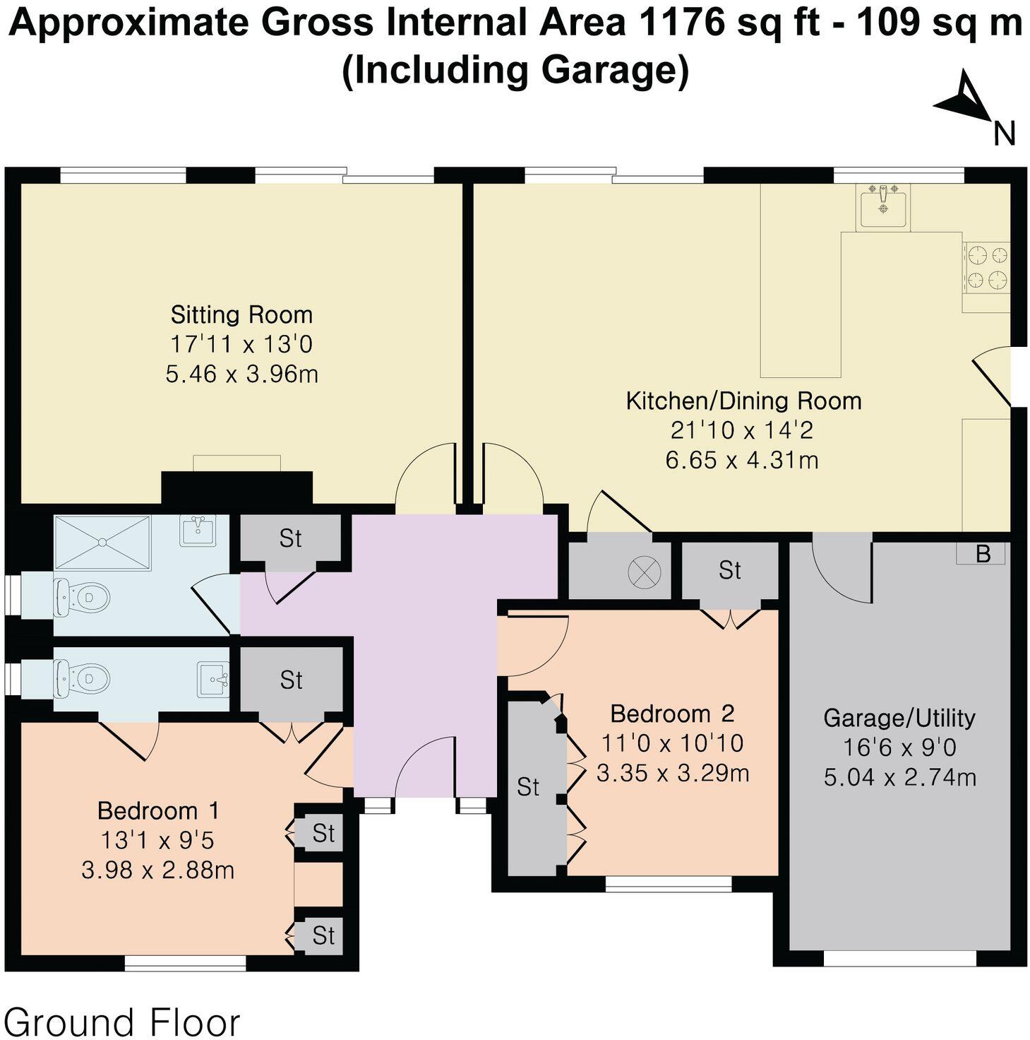 Knowle View, Okehampton, EX20 floorplan