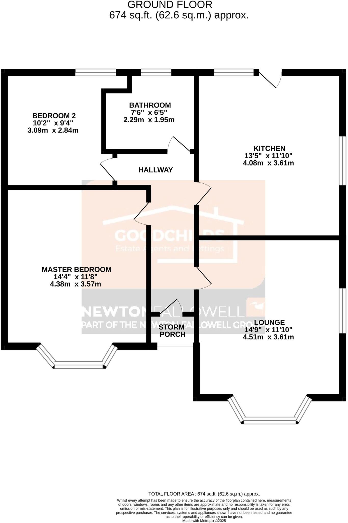 Greenbank Road, Tunstall, Stoke-on-Trent floorplan