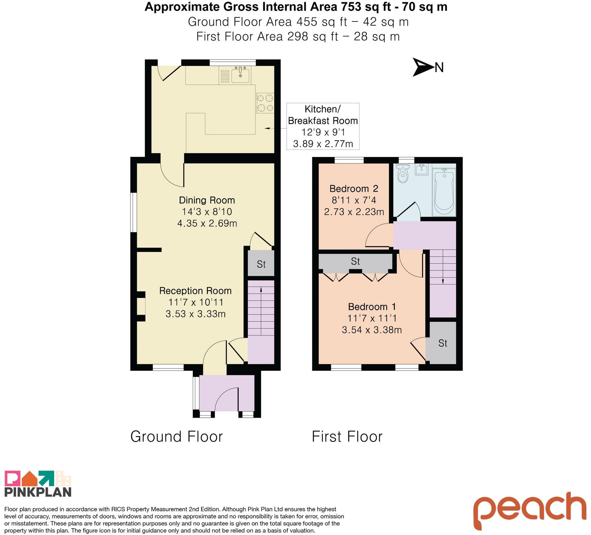 Francomes, Swindon, SN25 floorplan