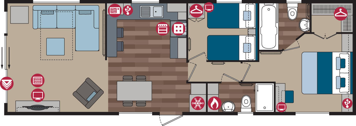Hastings, East Sussex, TN35 floorplan