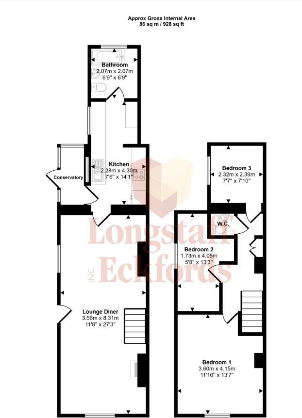 High Street , Little Bytham  floorplan