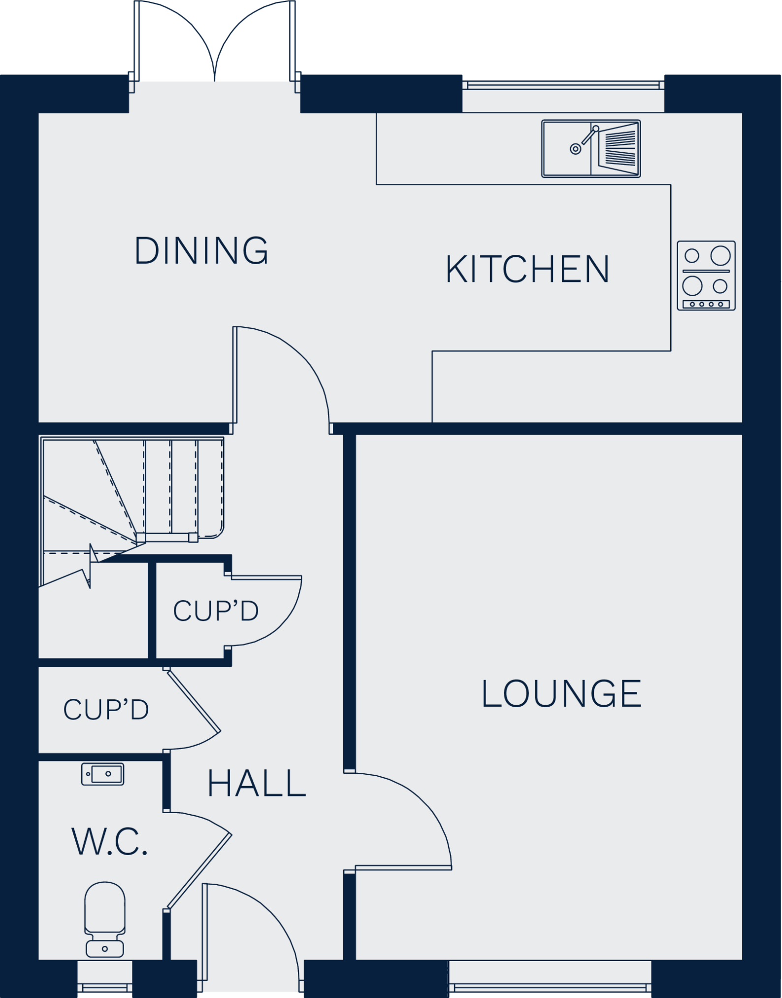 Penhill Pastures, 
Leyburn, 
DL8 5DJ floorplan