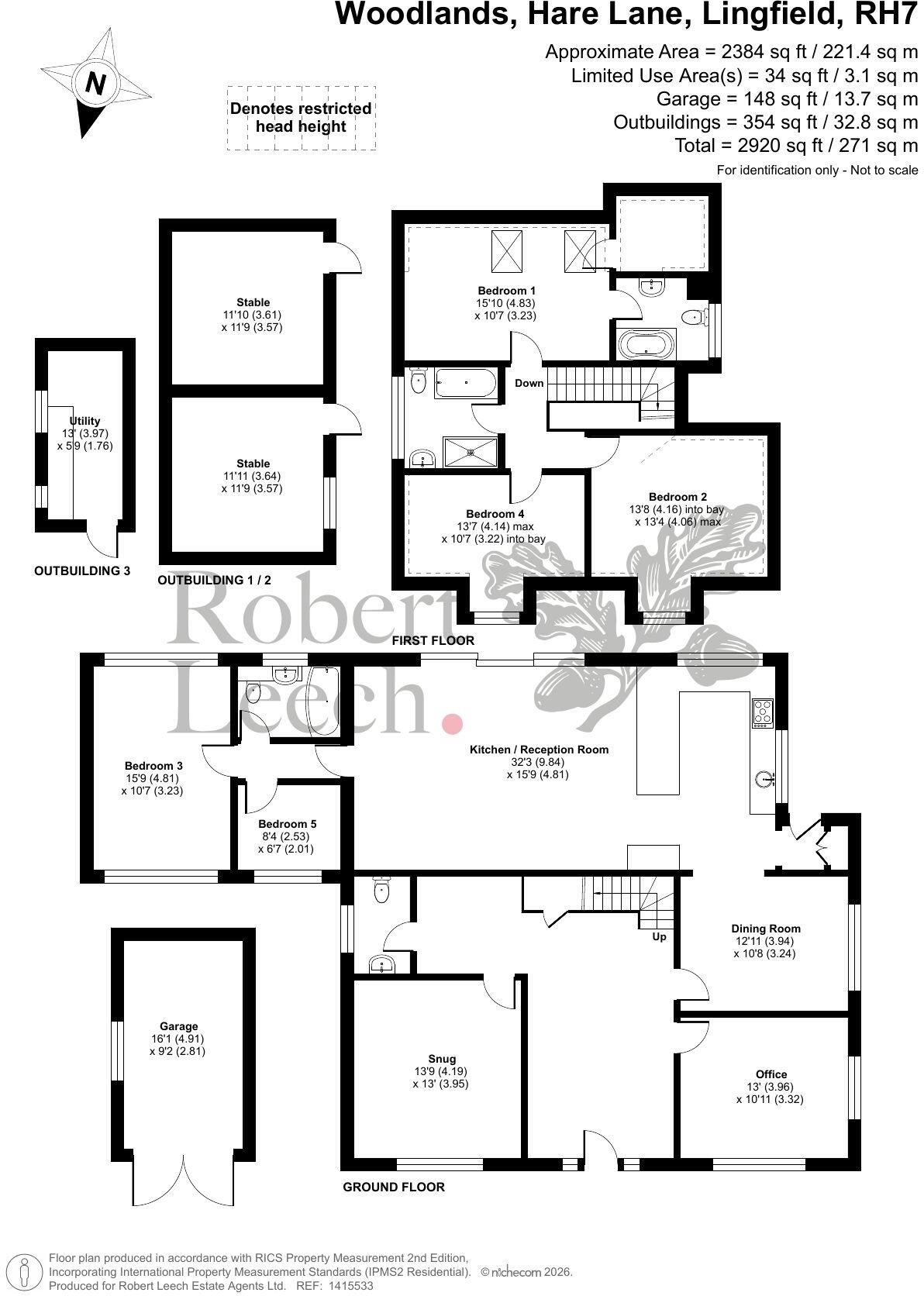 Hare Lane, Lingfield, RH7 6JB floorplan