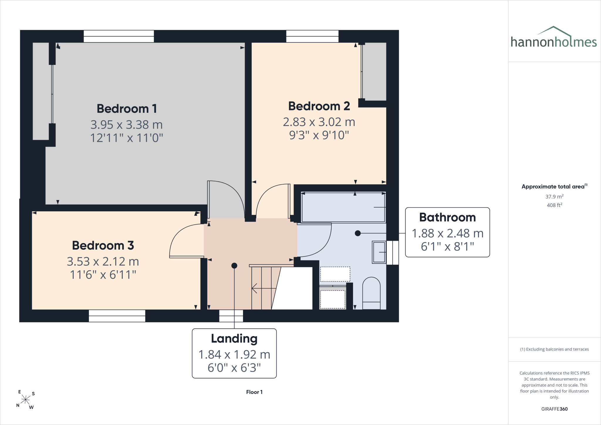 Heywood Street, Little Lever, Bolton floorplan