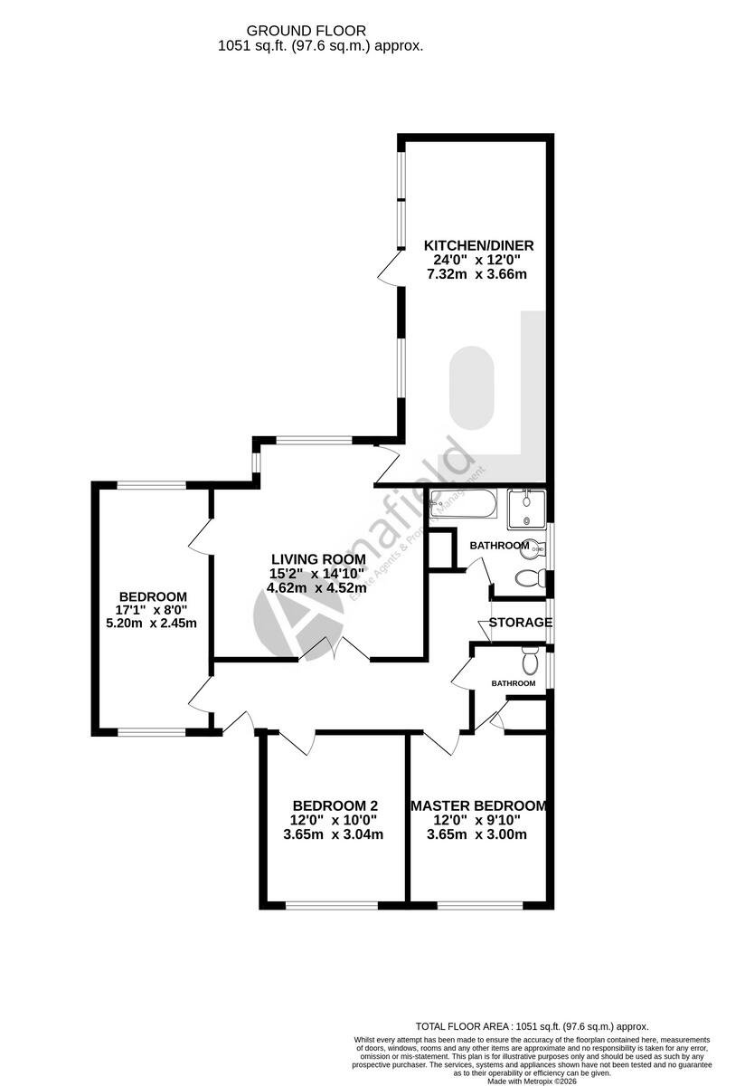 Parkside, St. Neots, PE19 floorplan