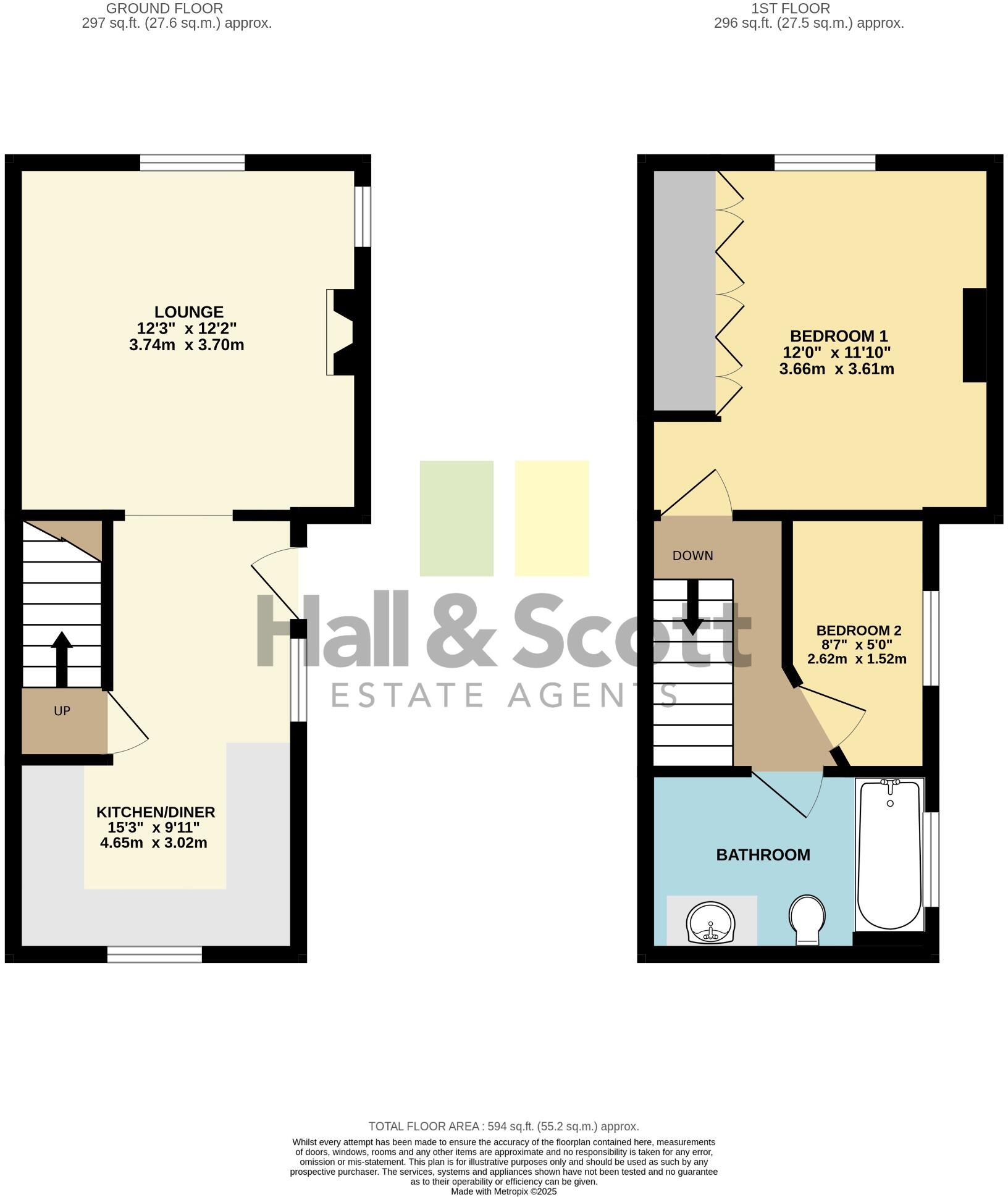 Sandhill Street, Ottery St Mary floorplan