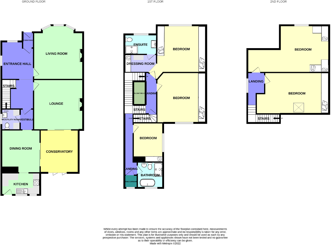 Norwood Avenue, Southport, Merseyside, PR9 7EG floorplan