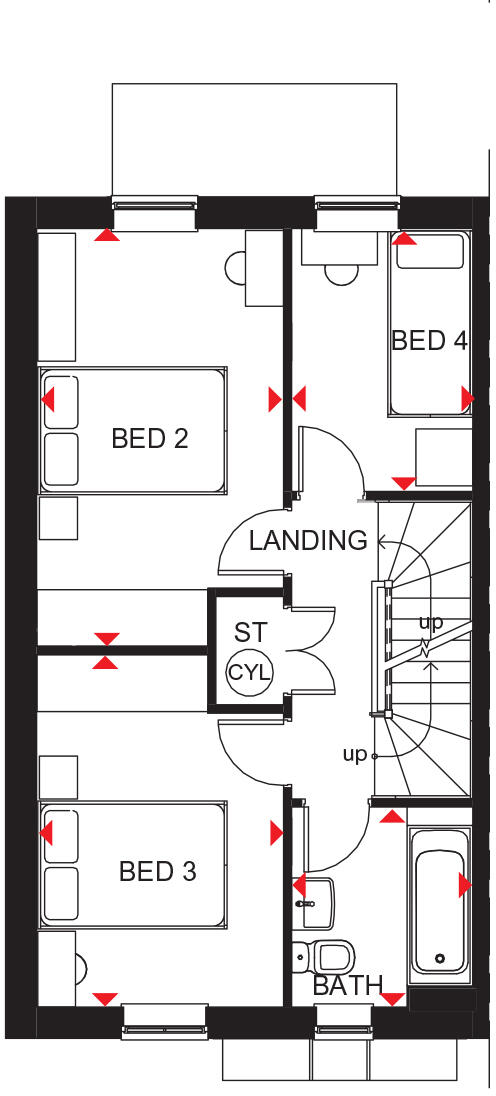 Phoenix Lane,
Fernwood,
Newark,
NG24 3UA floorplan