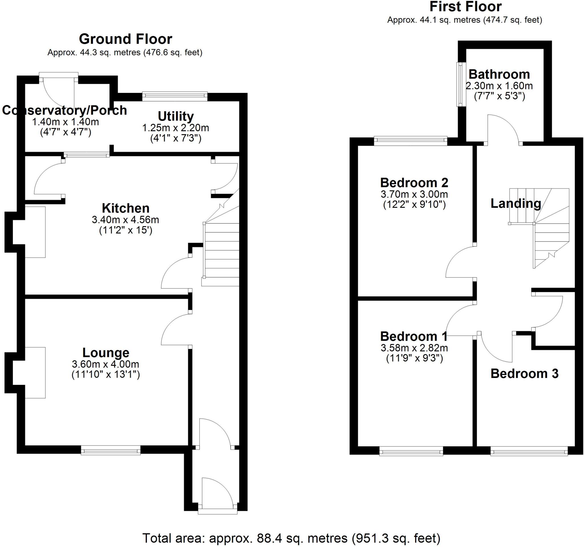 Newton Terrace, Mickley, Stocksfield, Northumberland, NE43 floorplan