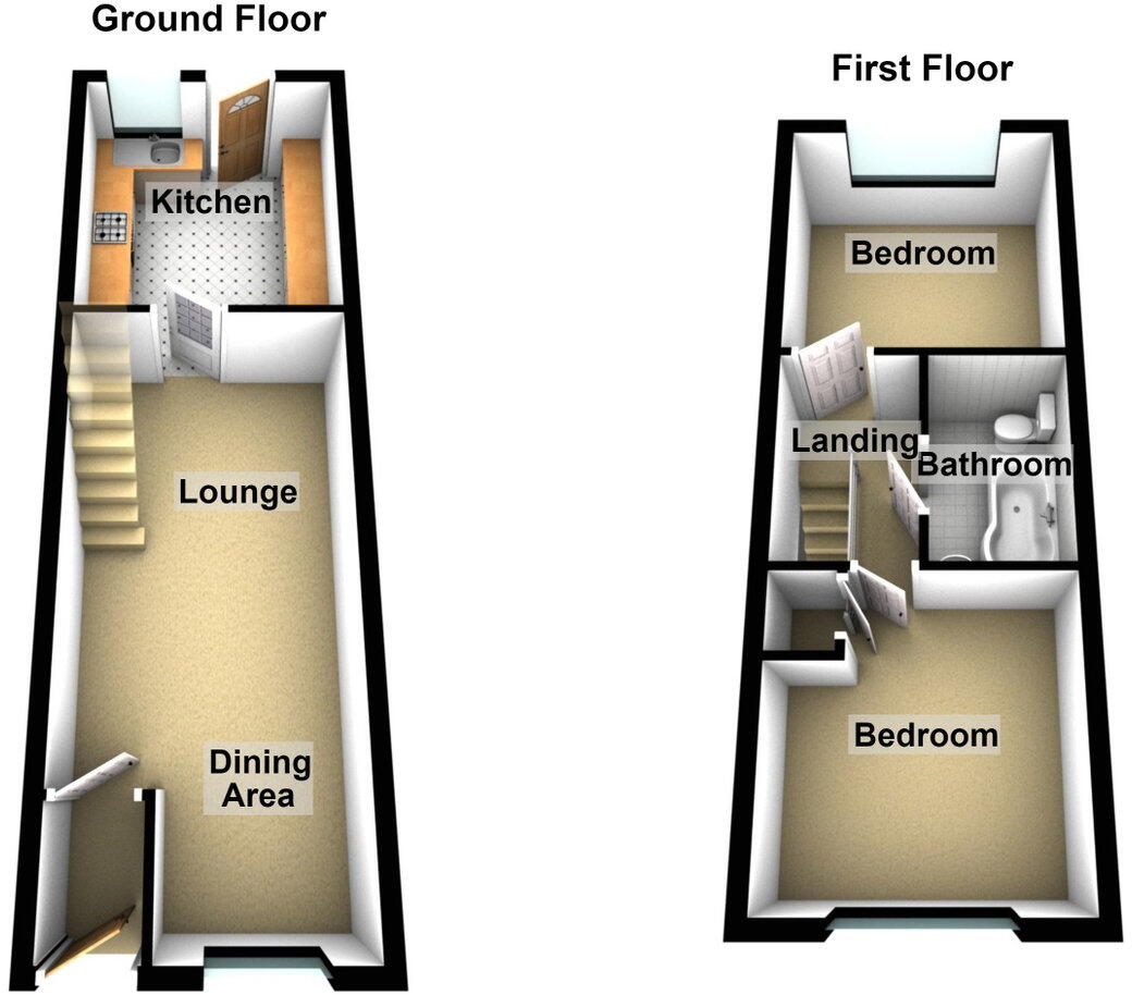 15 Titchfield Road, Oldham, OL8 2DW floorplan