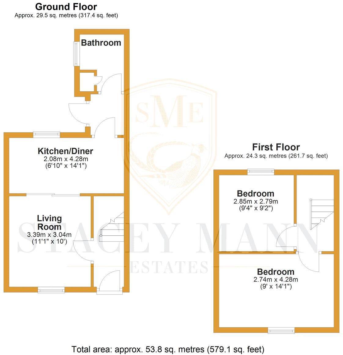 Main Road, Crowlas, Penzance, TR20 floorplan