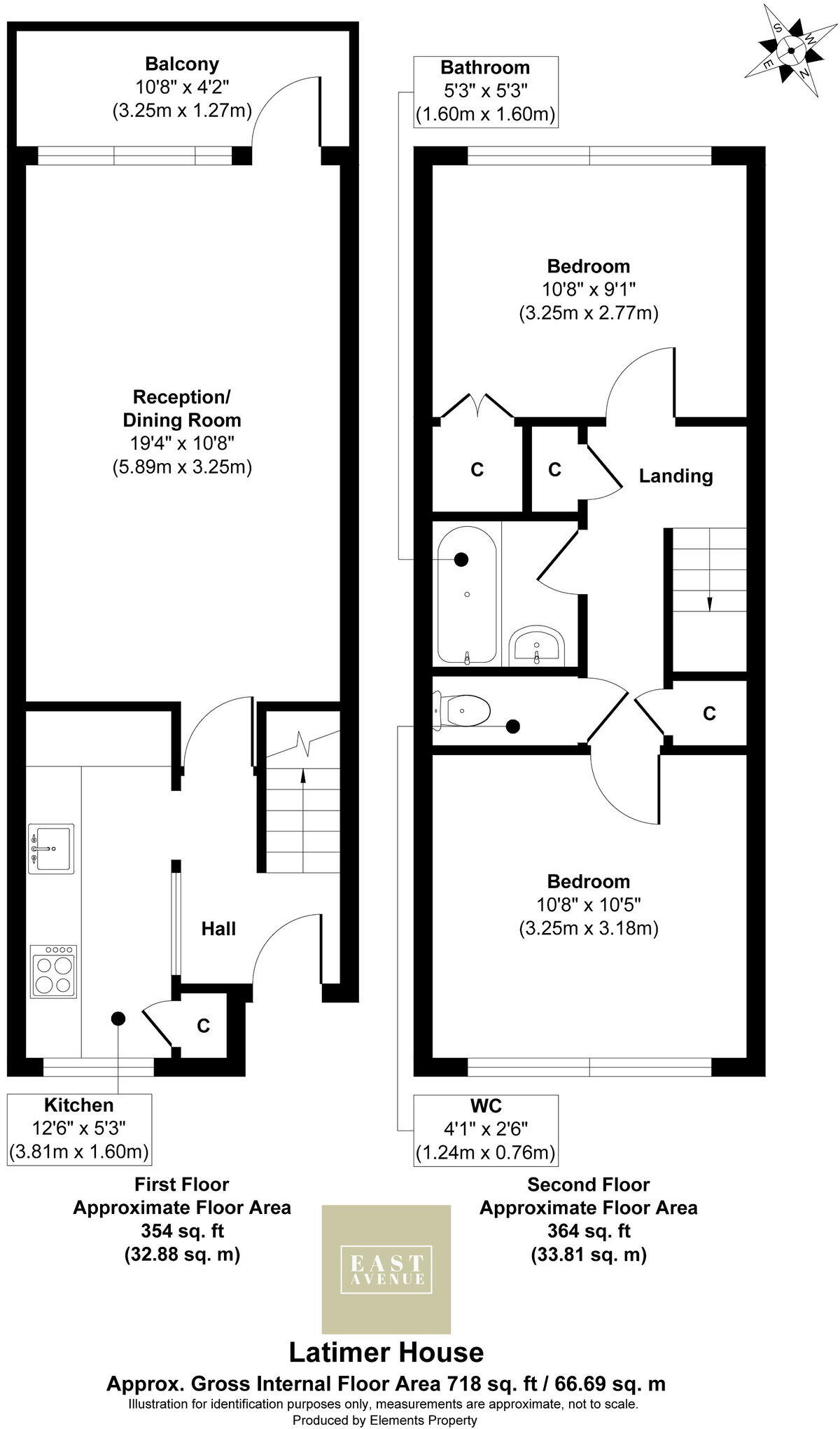 Morning Lane, E9 floorplan