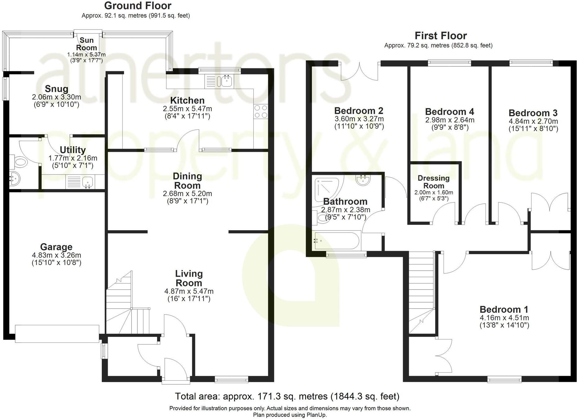 Whalley Old Road, Langho, BB6 floorplan