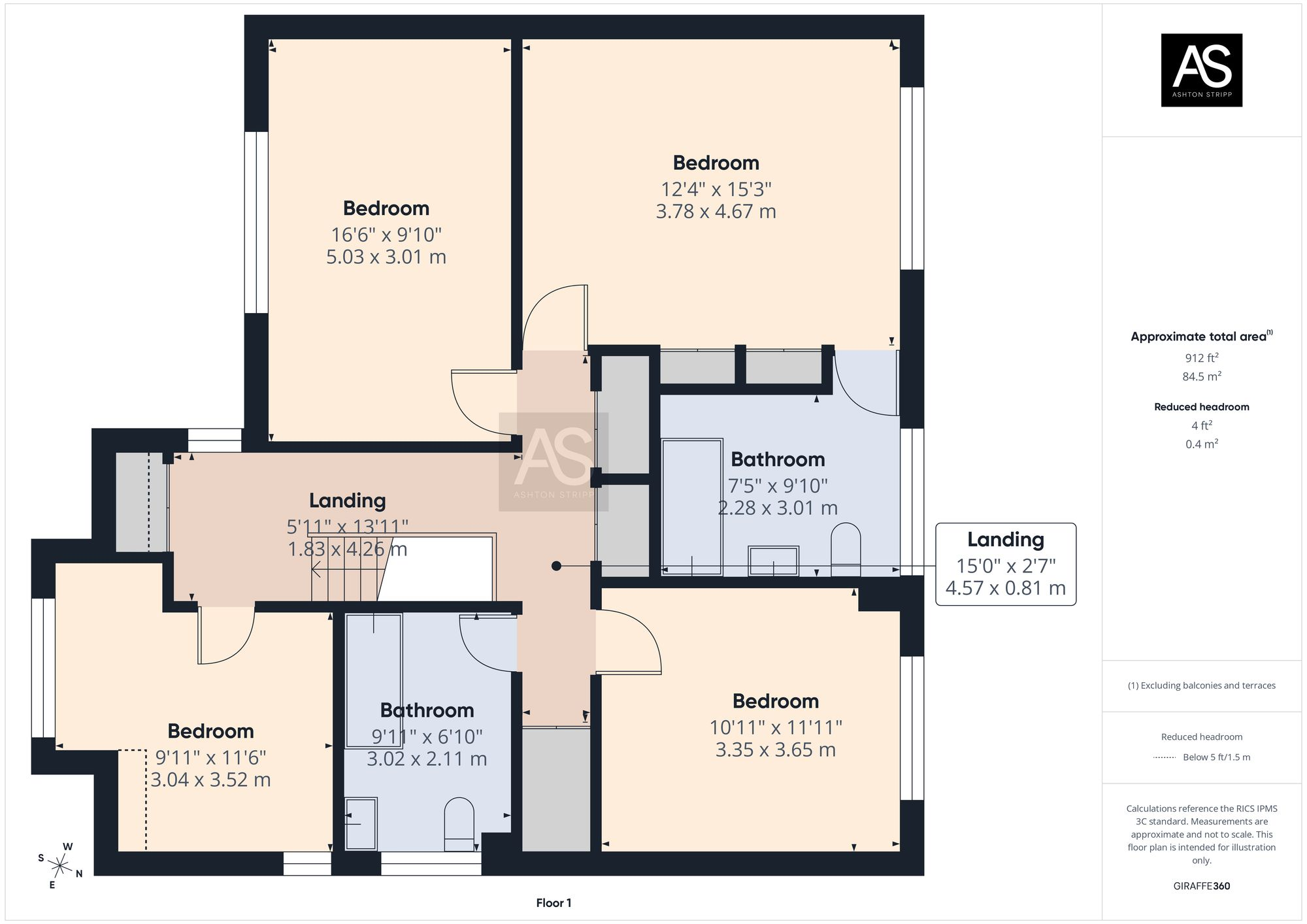 Glengorse, Battle, TN33 floorplan