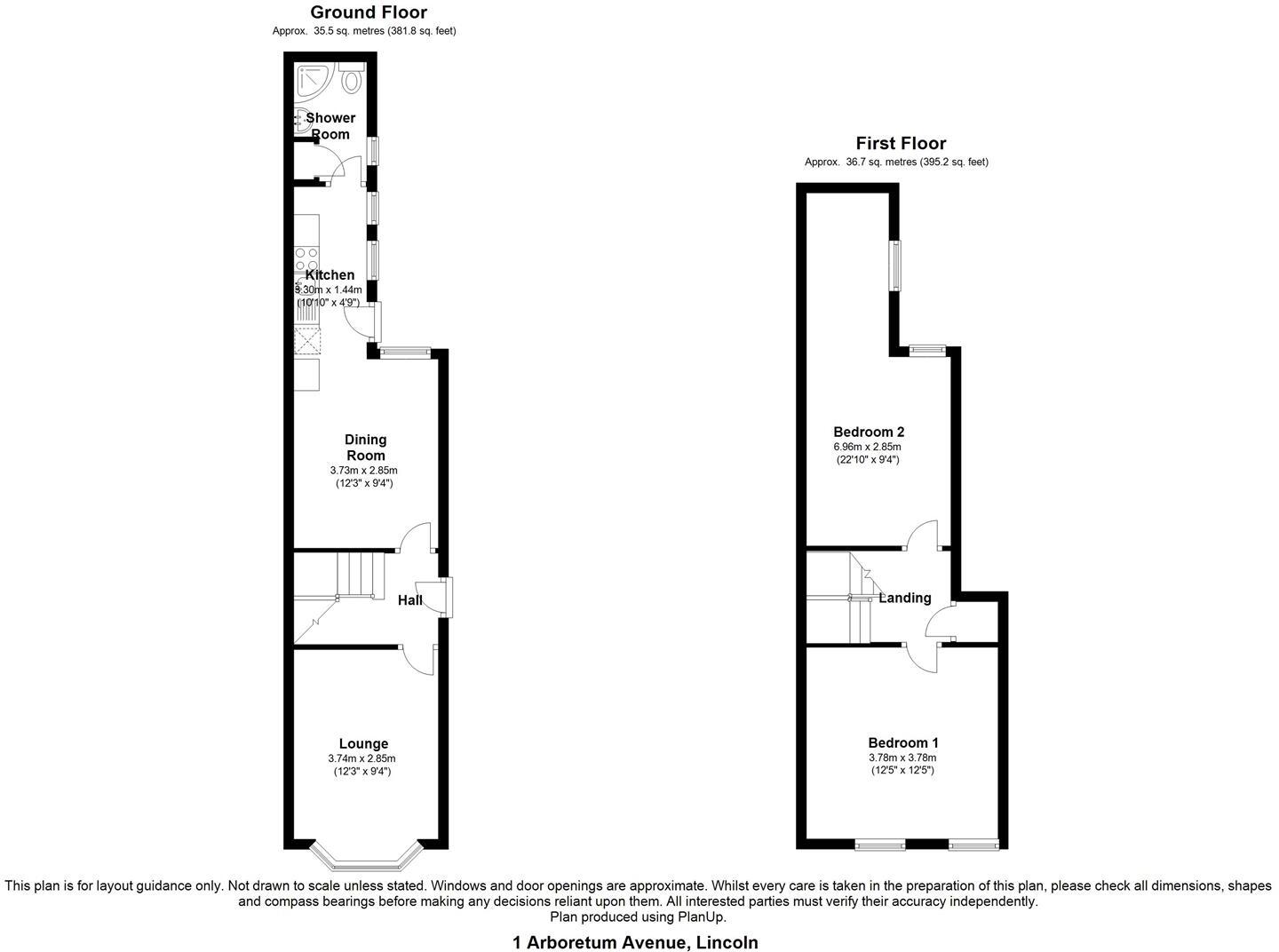 27/28 - Arboretum Avenue - Student House floorplan