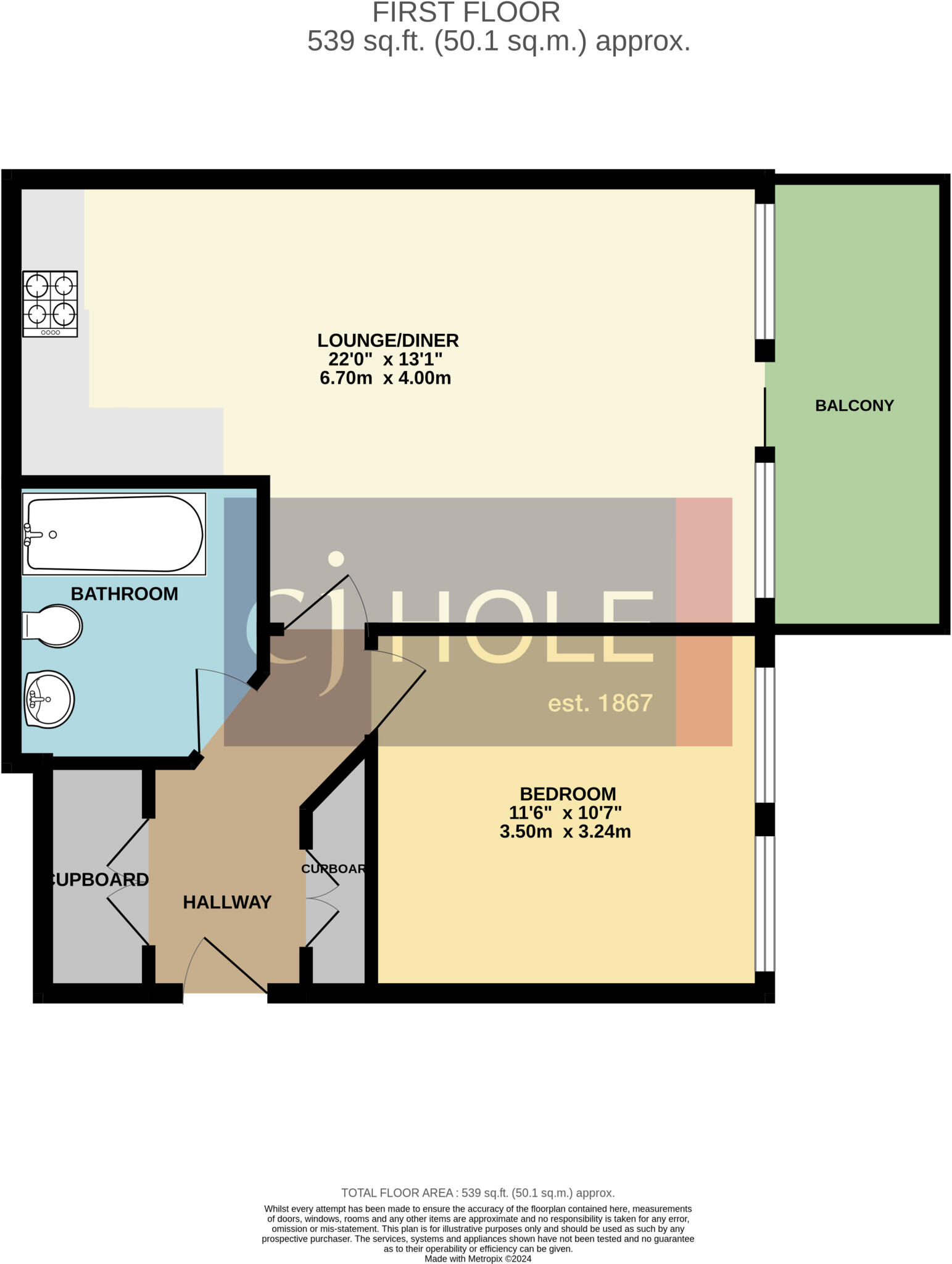 Chapter Walk, Bristol, BS6 floorplan