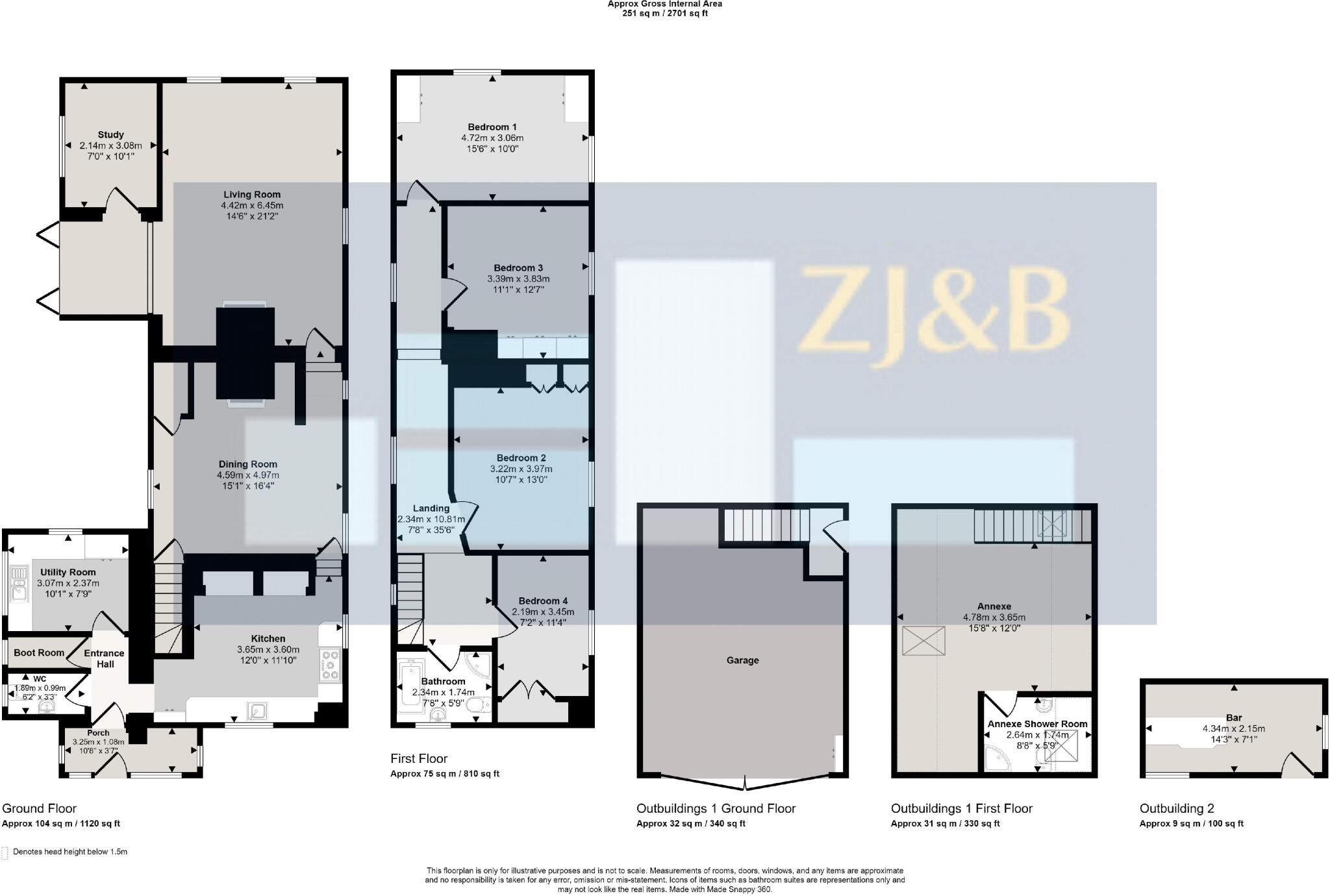 Myddle, Shrewsbury, Shropshire, SY4 3RX floorplan