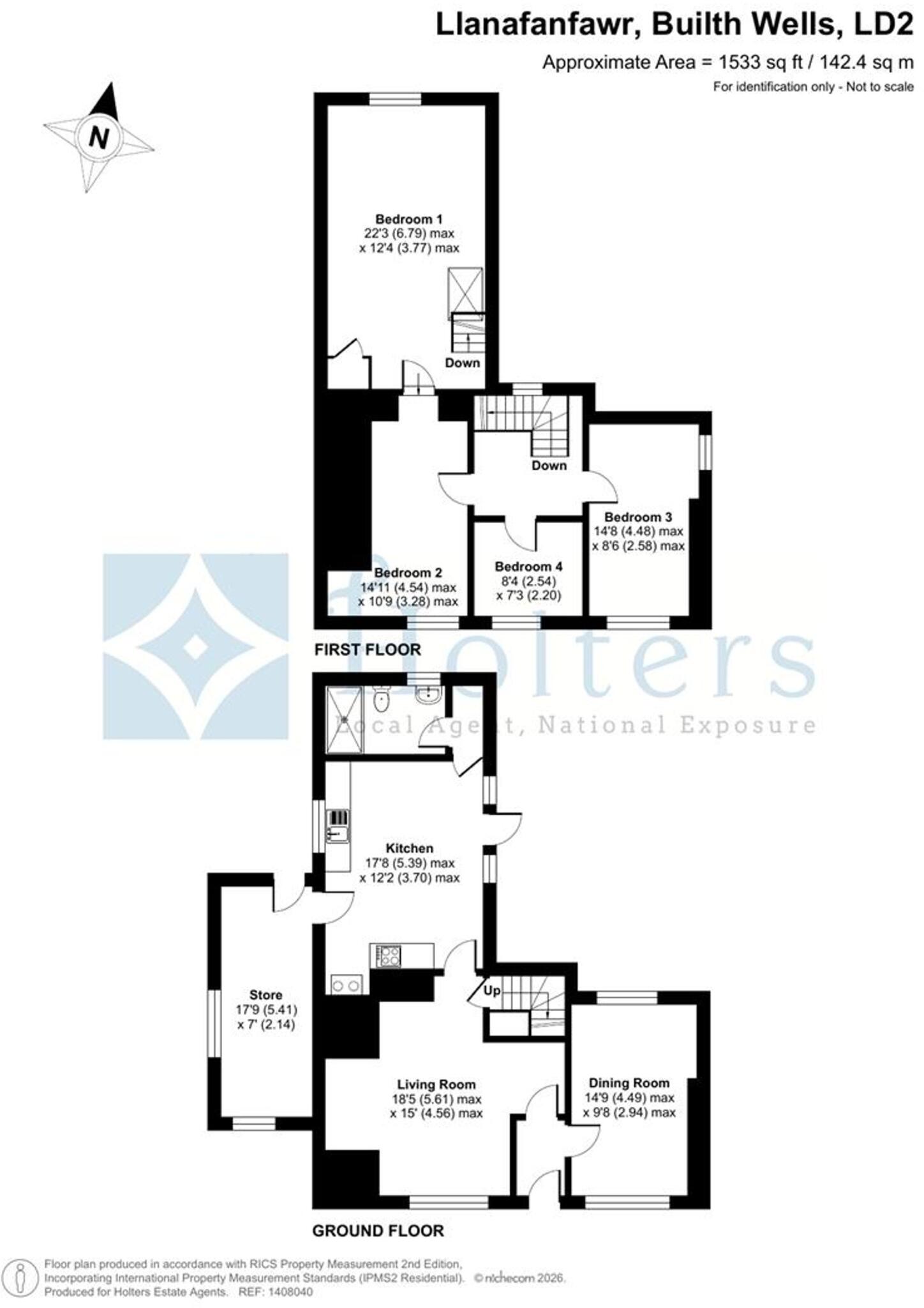 Llanafanfawr, Builth Wells, LD2 floorplan