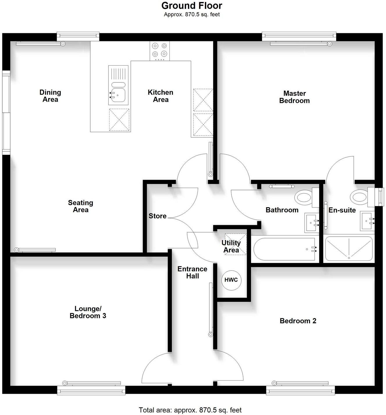 Holt Drive, Loughborough, LE11 floorplan