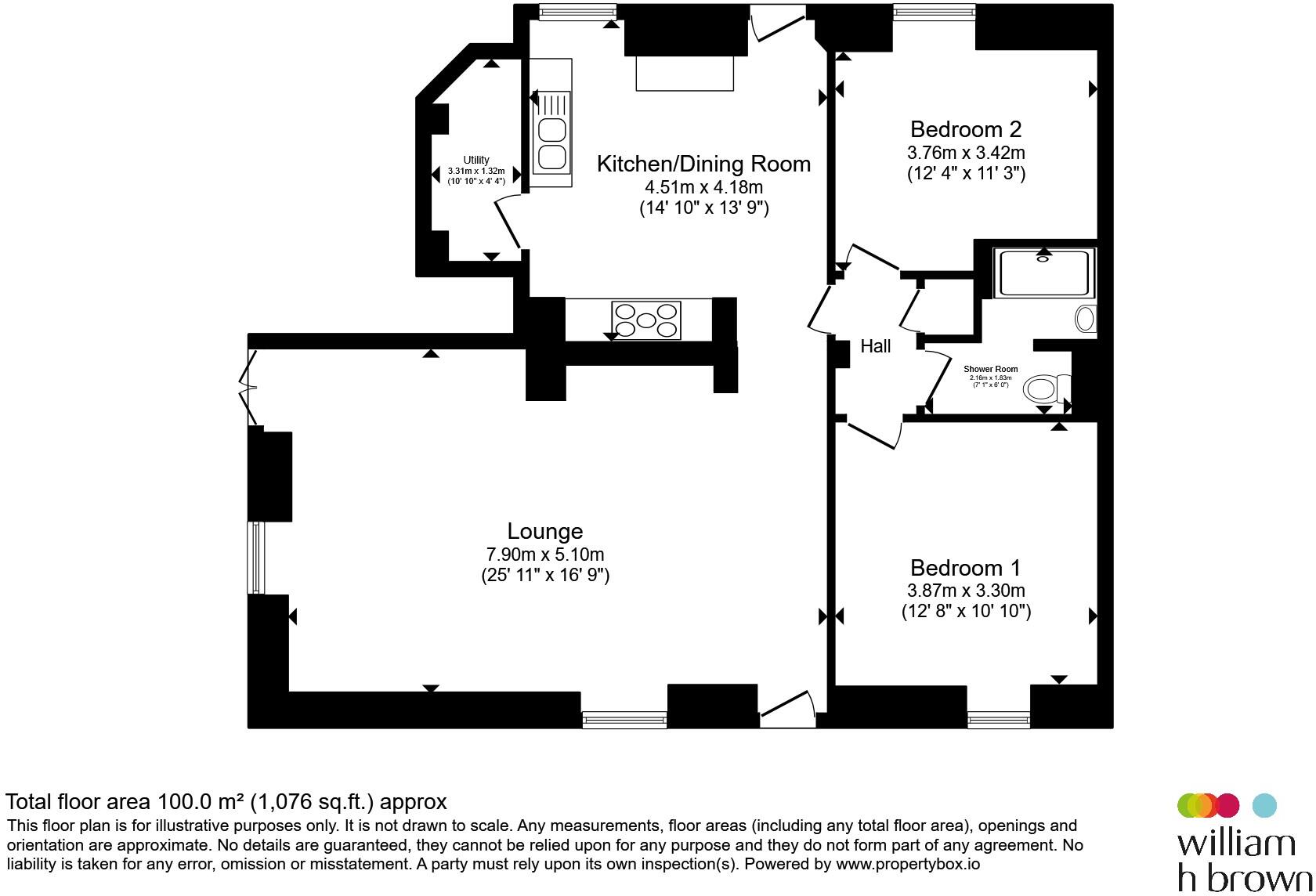 Wharf Street, Sowerby Bridge floorplan