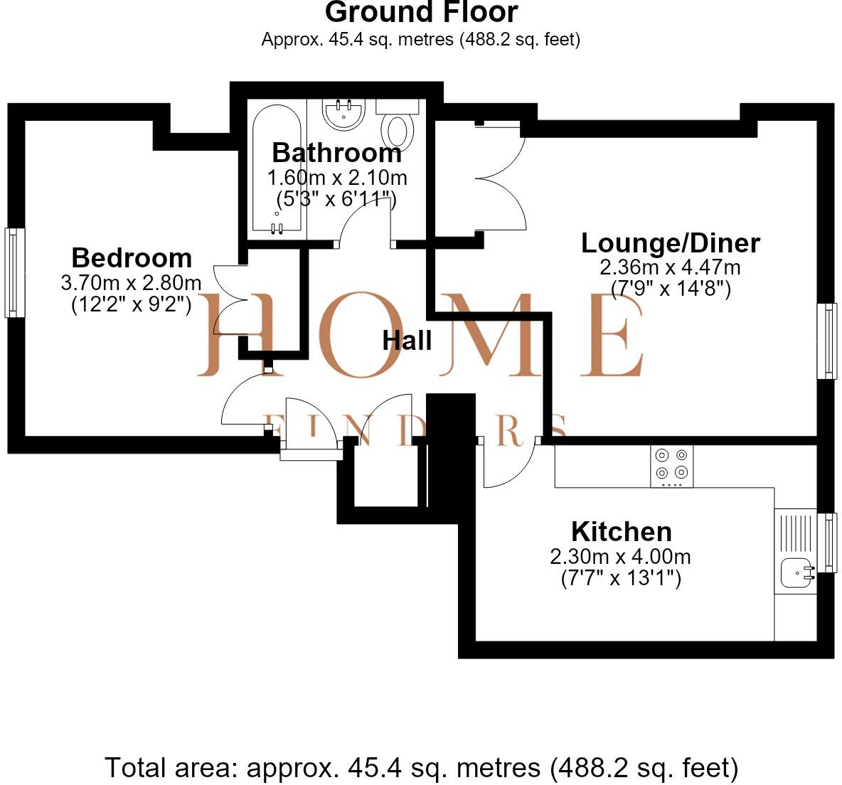 Bath Road, Old Town, Swindon, Wiltshire, SN1 floorplan