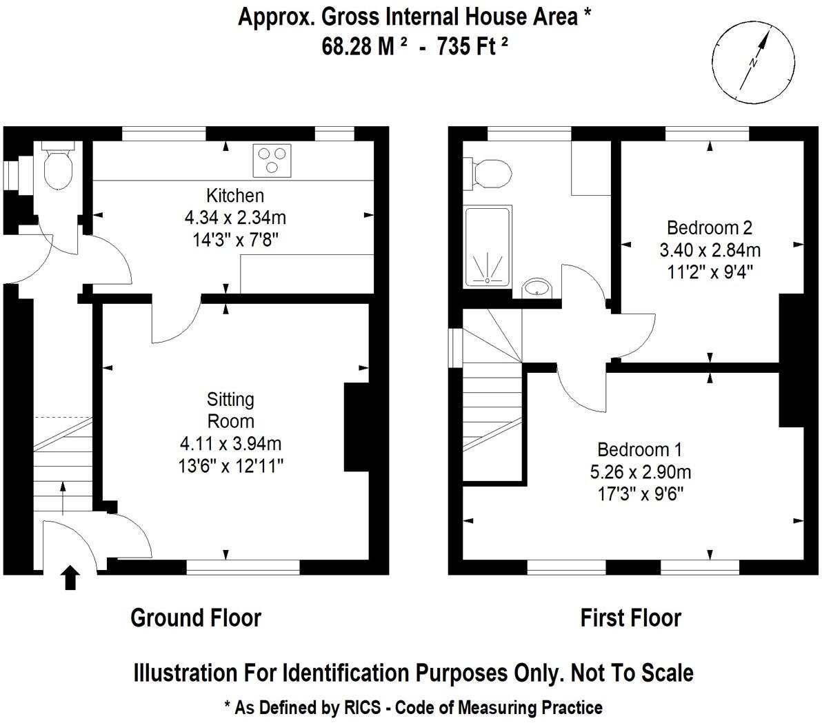 Roseland Avenue, Devizes, Wiltshire, SN10 floorplan