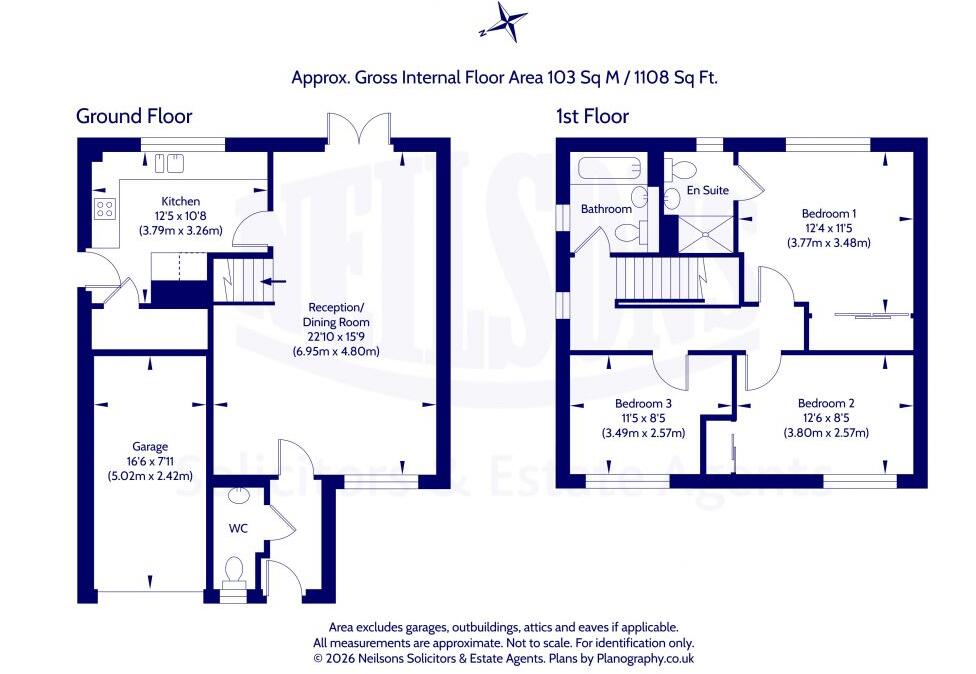 23 Cowdenfoot Loan, Dalkeith, EH22 2FT floorplan