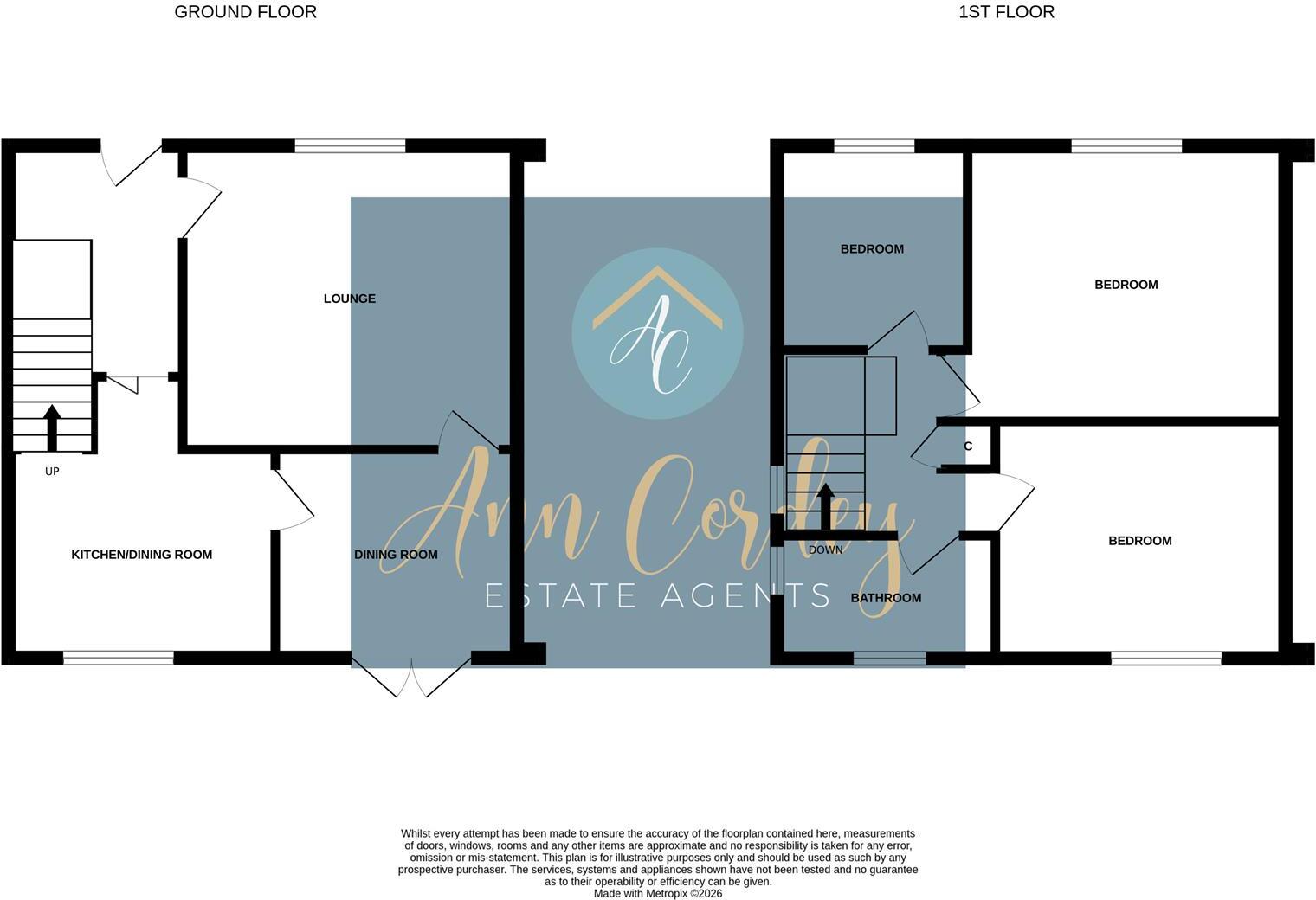 Emley Moor Road, Darlington floorplan