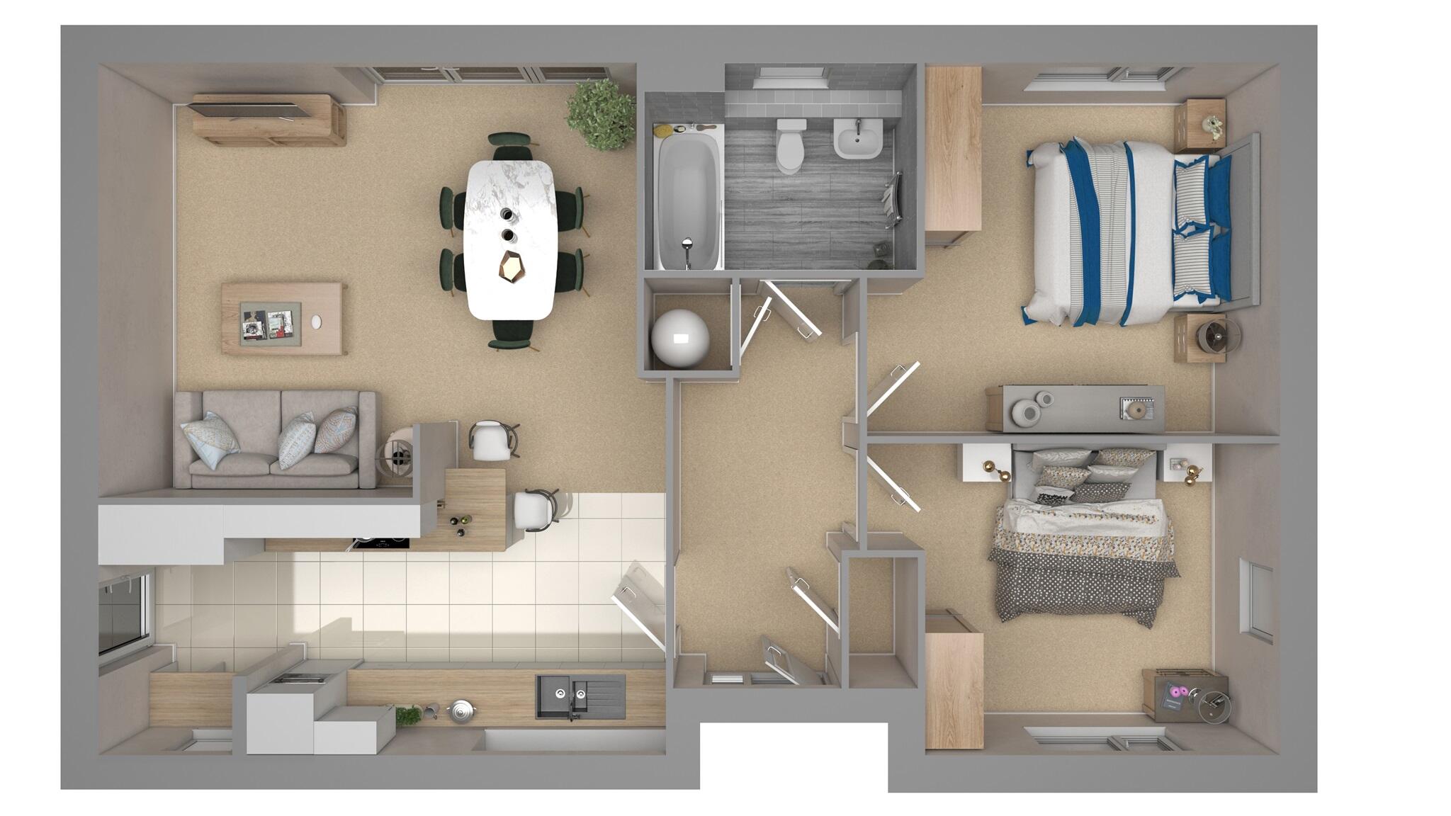 Cygnet Rise, Swaffham floorplan
