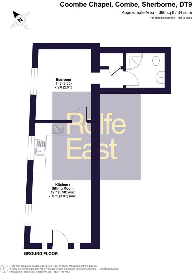 1, Coombe, Sherborne floorplan