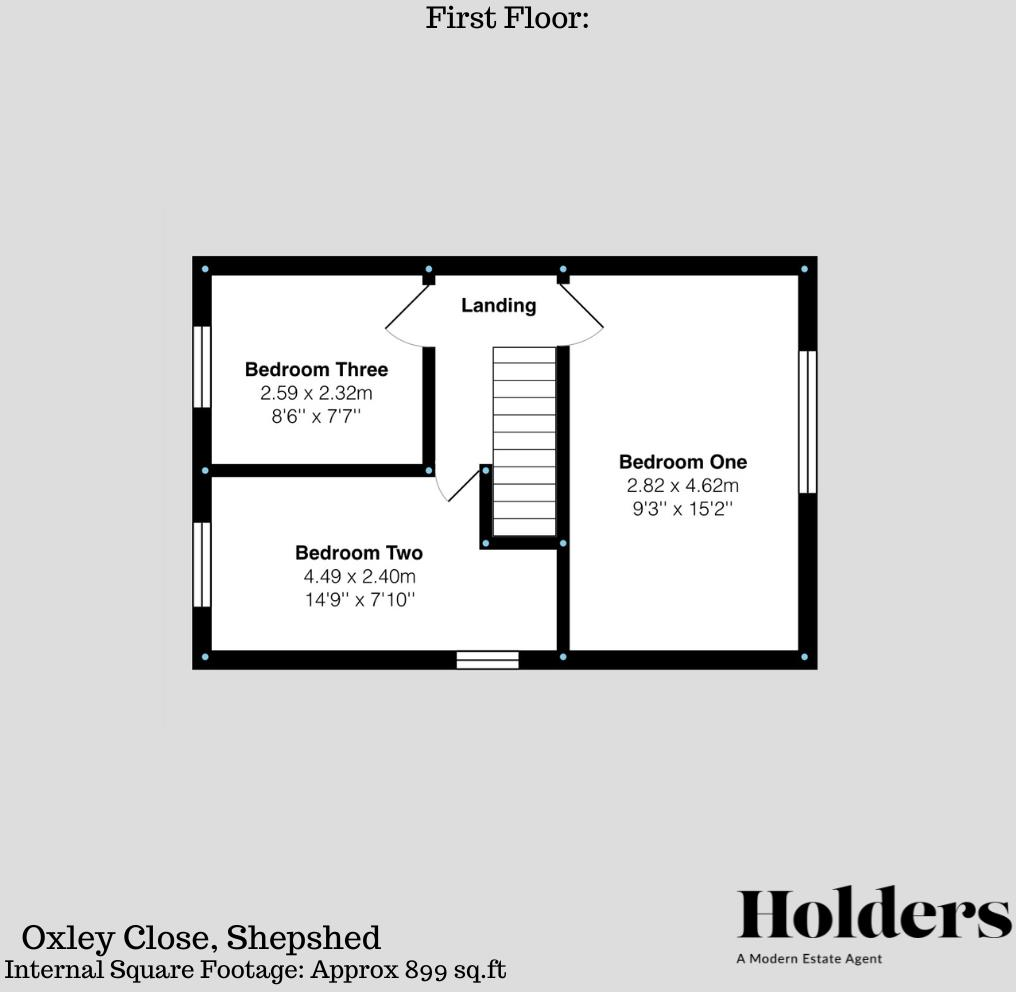 Oxley Close, Shepshed, Loughborough floorplan