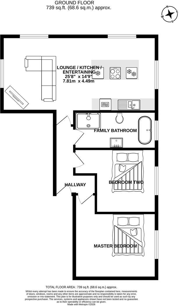 St. Georges Street, Chorley floorplan