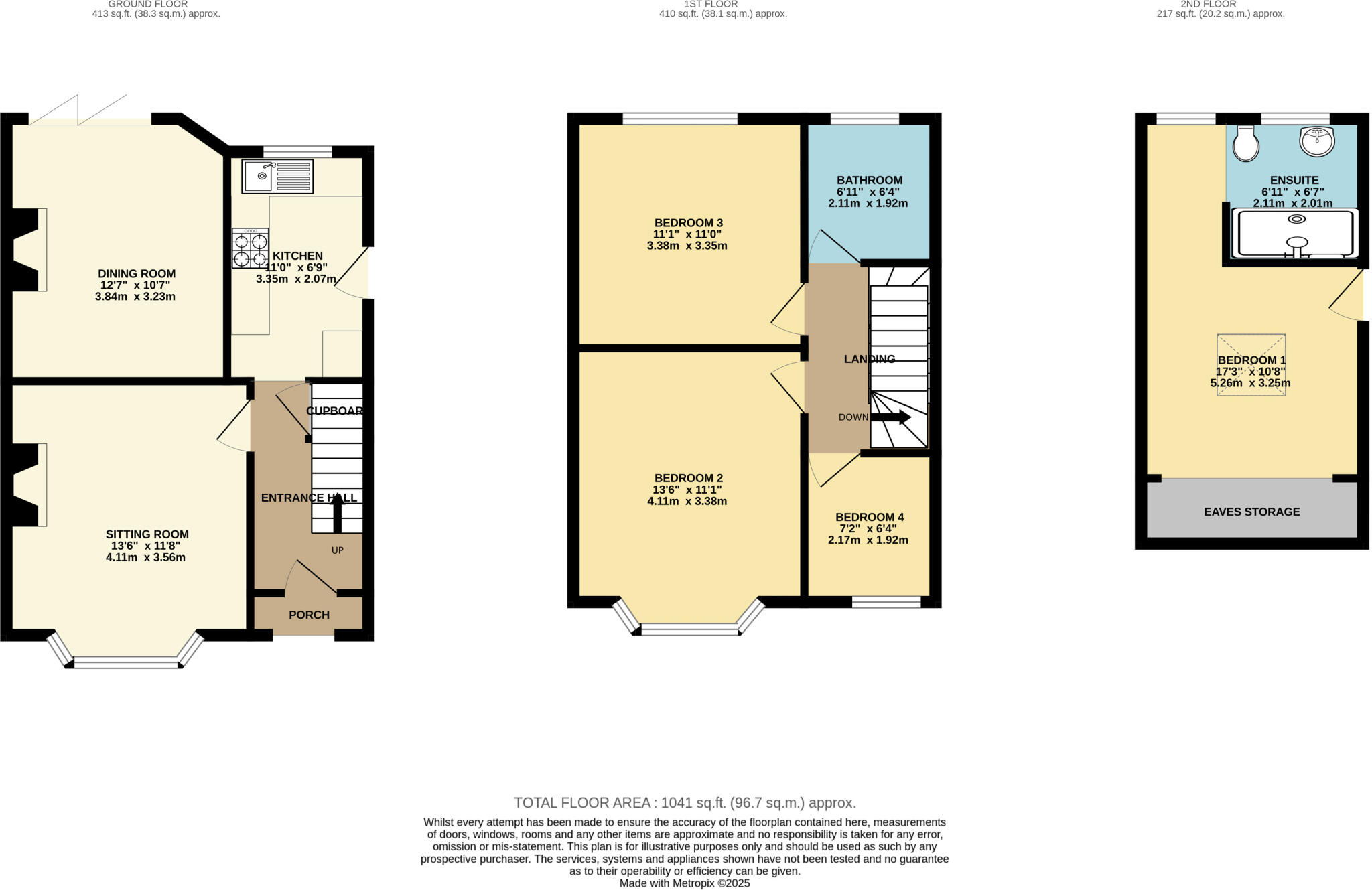Parkfield Avenue, Northampton, NN4 floorplan