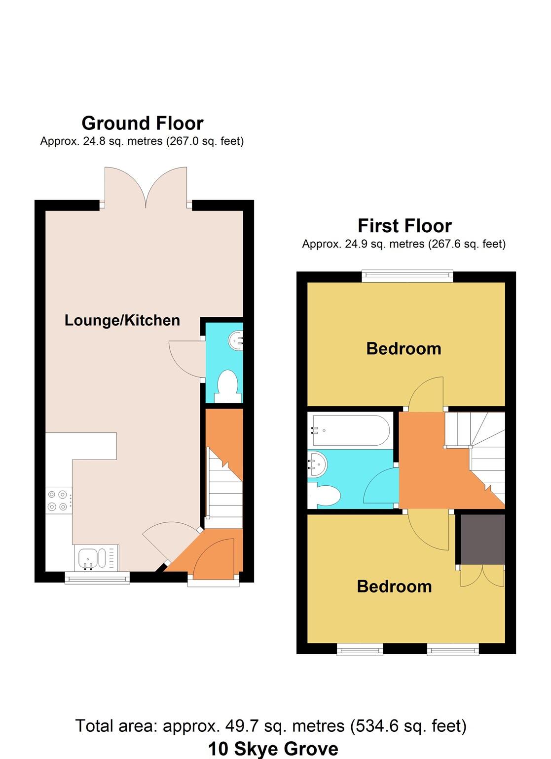 Skye Grove, Duffryn, Newport floorplan