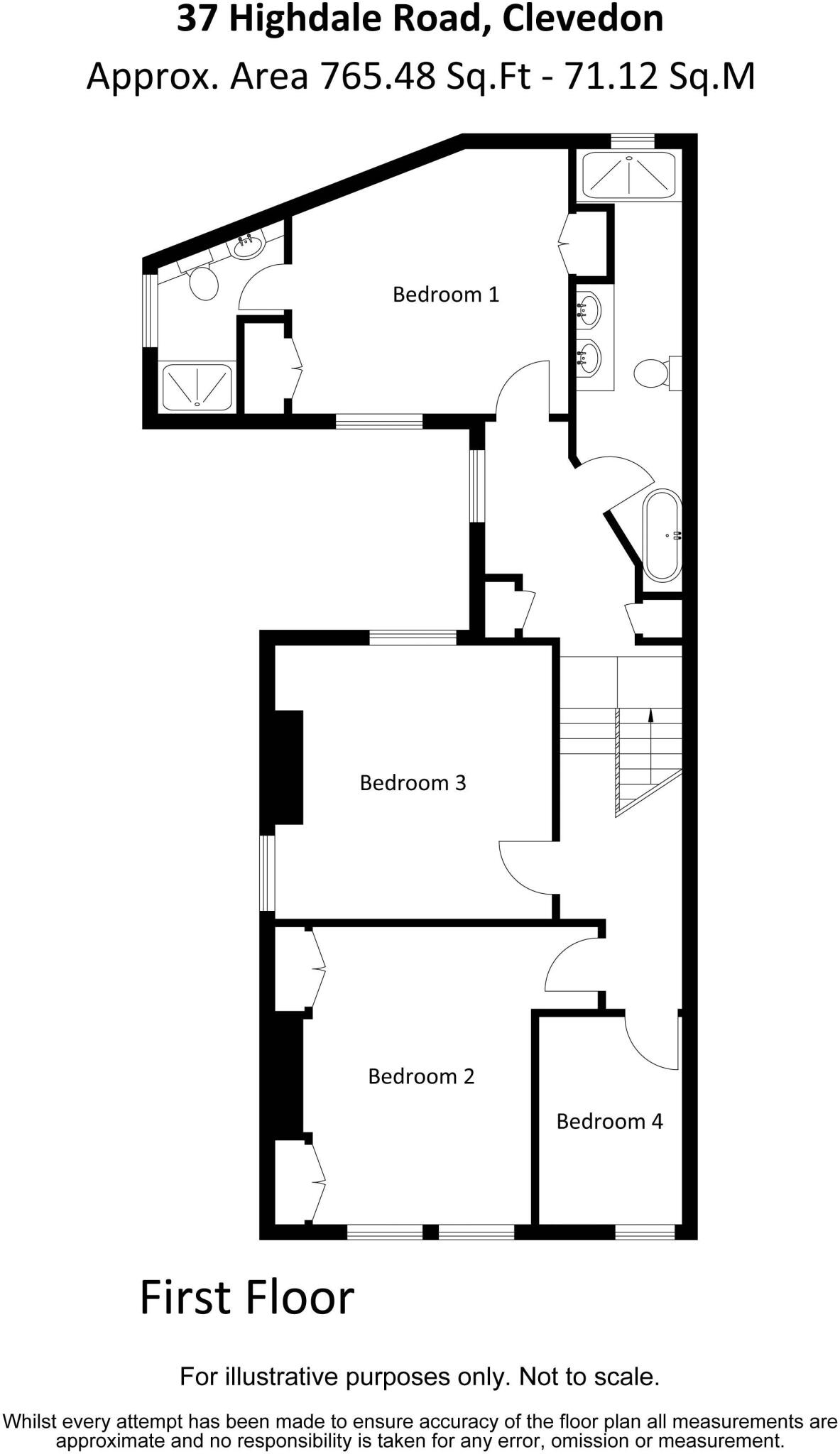 Highdale Road, Clevedon floorplan