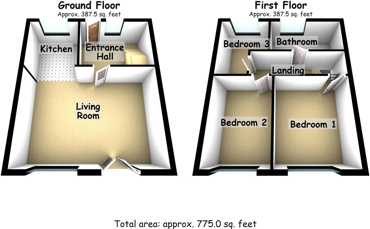 Alfred Street, Shaw, Oldham, OL2 floorplan