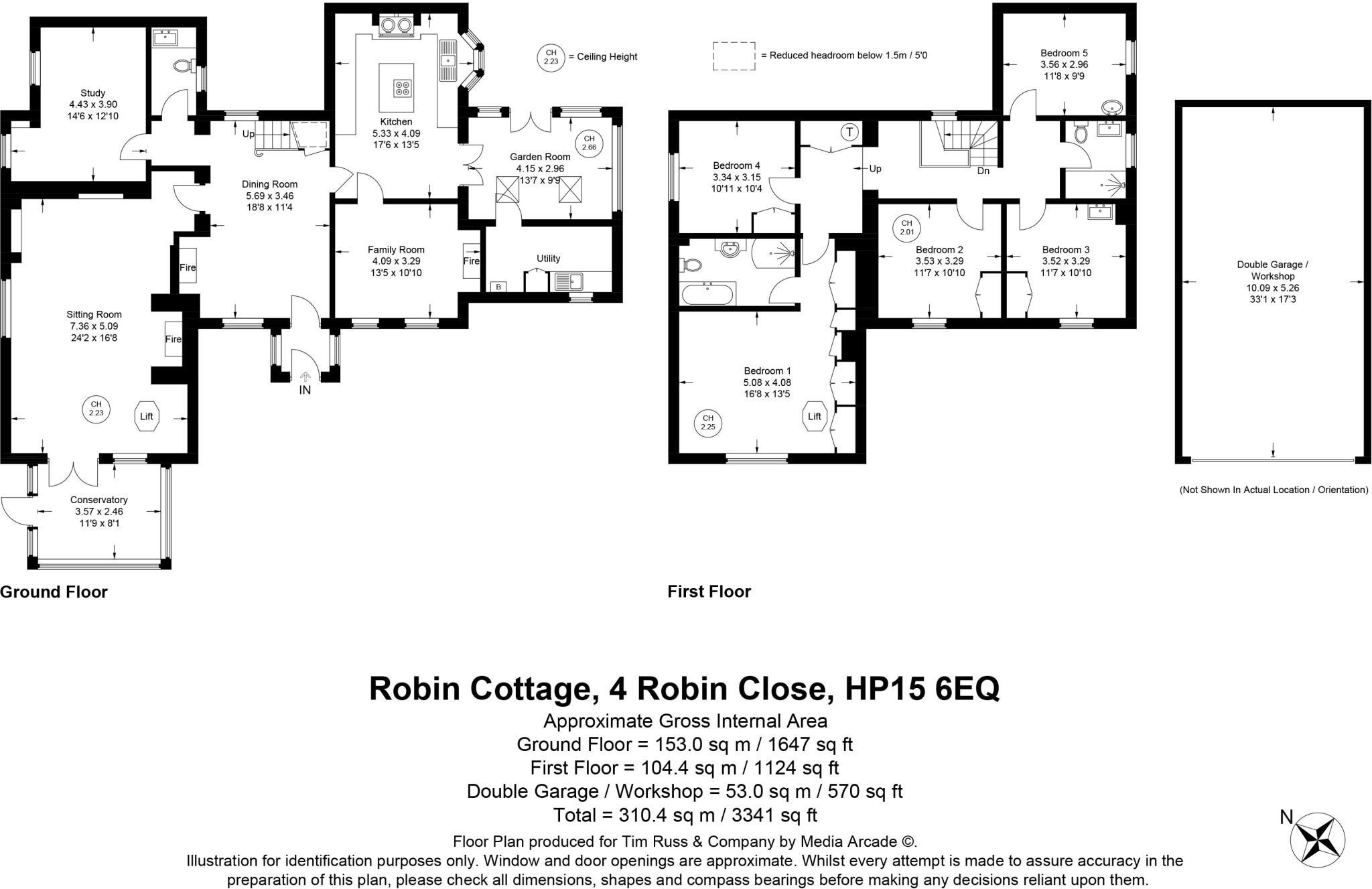 Robin Close, Great Kingshill, High Wycombe floorplan