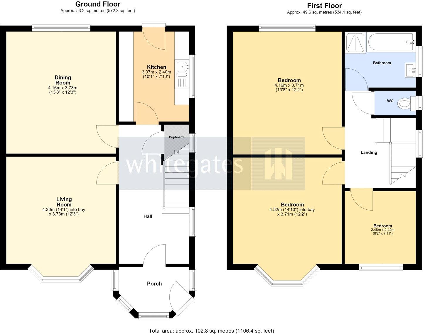 Rowan Grove, Liverpool, Merseyside, L36 floorplan