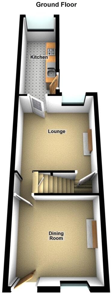 Oak Street, Burton-on-Trent, DE14 floorplan