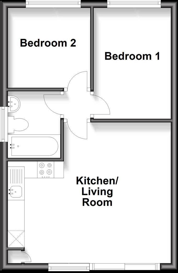 Monks Lane, Freshwater floorplan