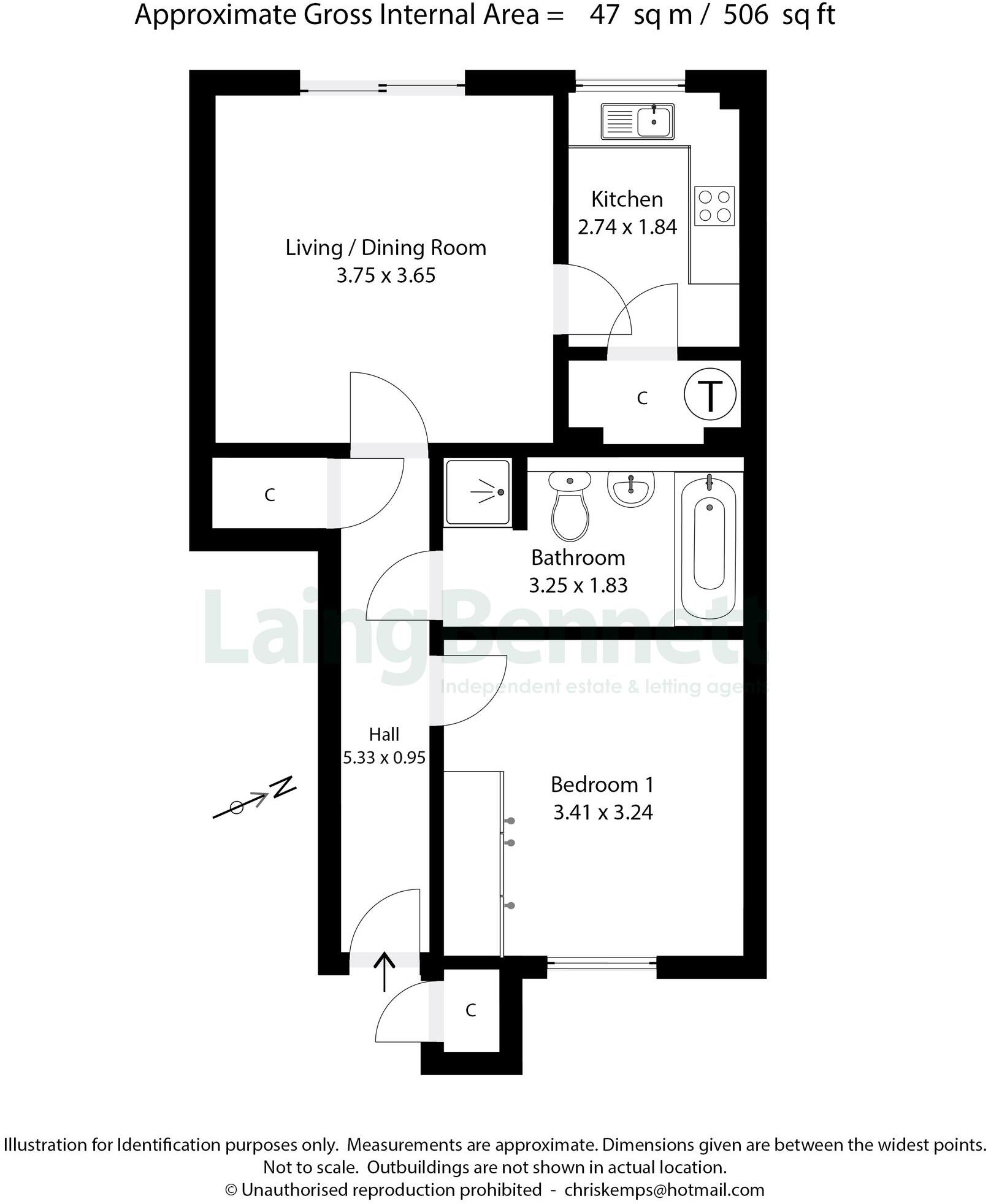 Pound Lane, Elham, CT4 floorplan