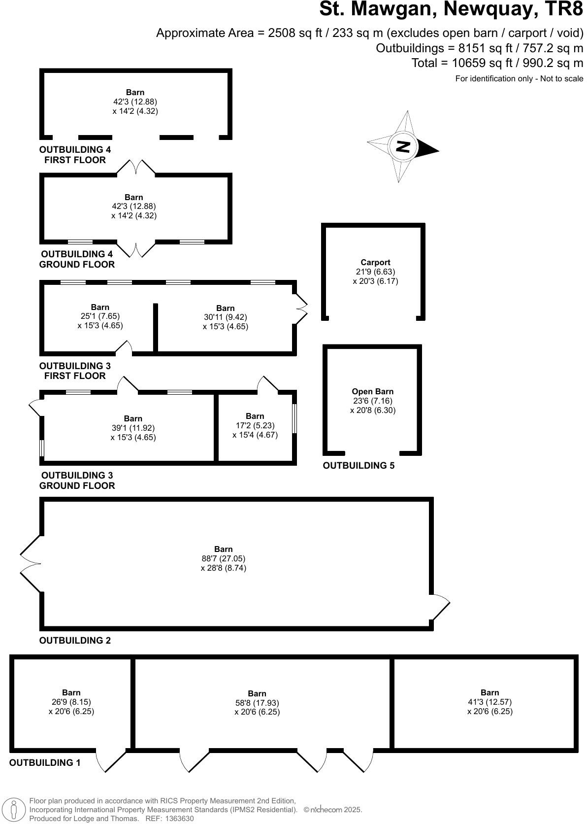 St Mawgan, Newquay floorplan