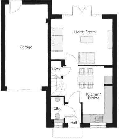 Hazel Road, Cramlington, Northumberland, NE23 floorplan