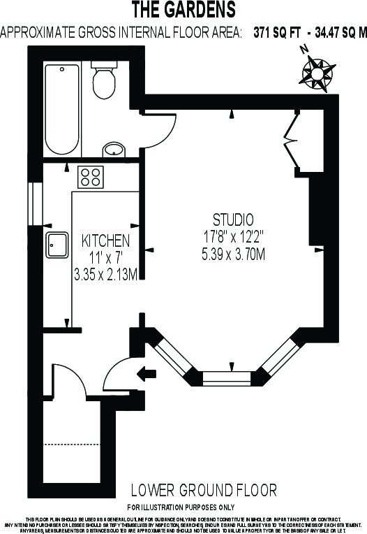 The Gardens, East Dulwich London SE22 floorplan