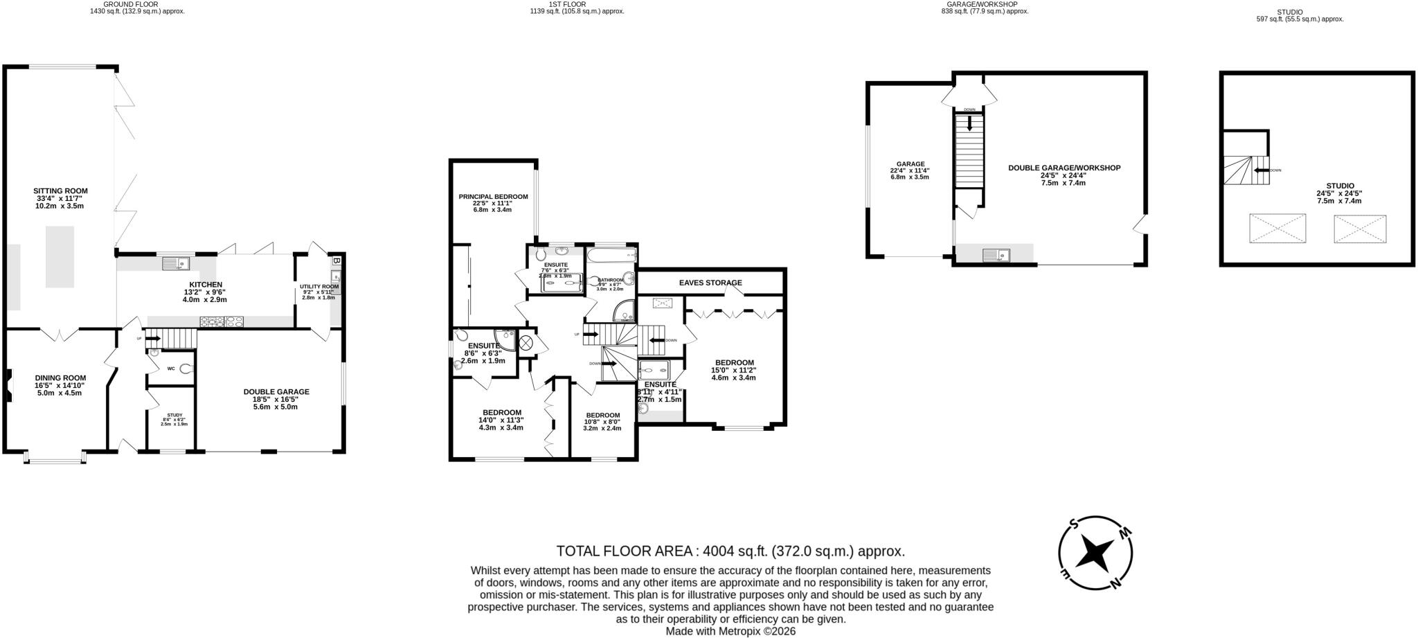 Oak Ash Green, Wilton, Salisbury, Wiltshire, SP2 floorplan