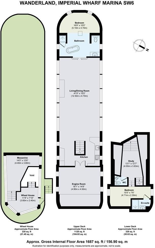 Imperial Wharf Marina, Fulham, SW6 floorplan