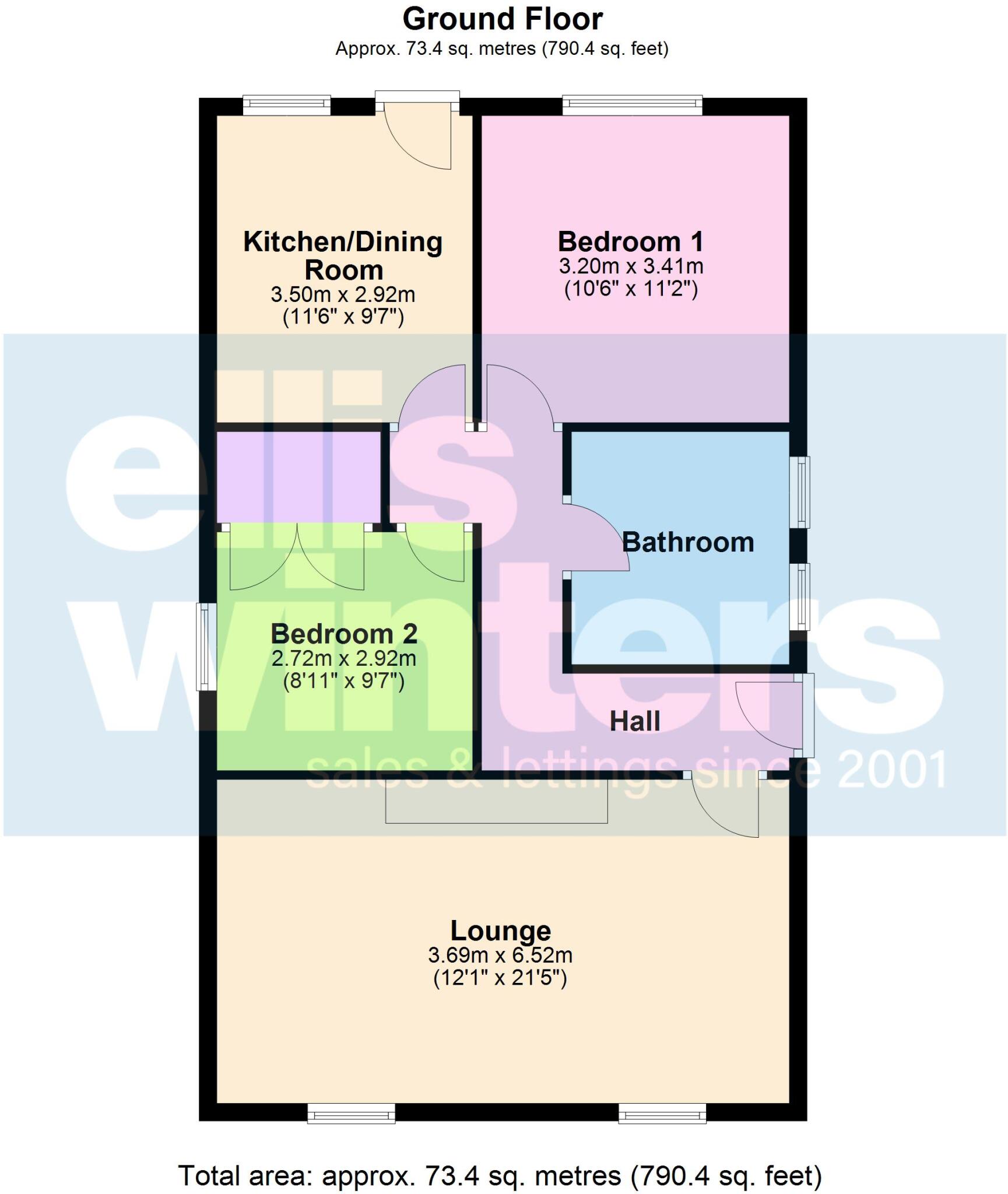 Chestnut Crescent, March floorplan